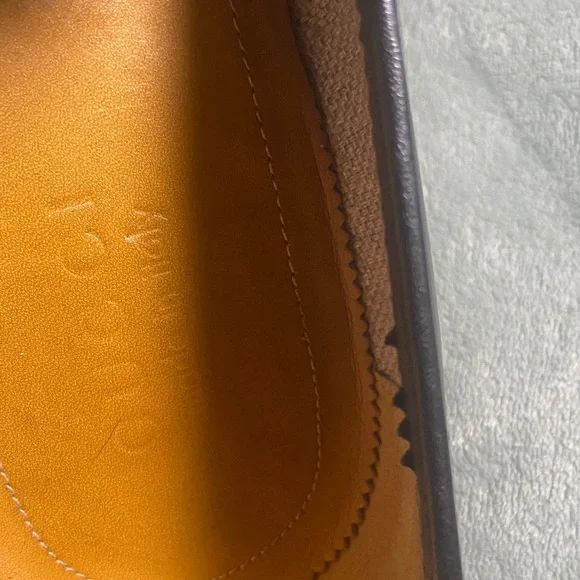 Gucci Black Leather Men's Slip-On Loafers - Picture 11 of 16